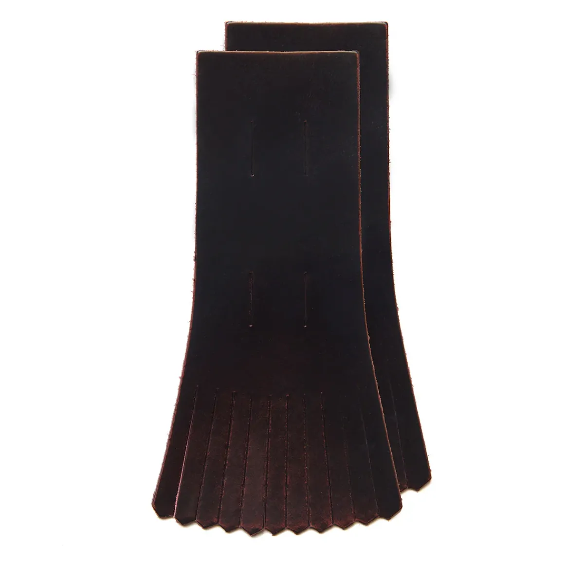 NPS Solovair Burgundy Rub-Off 8 Eye Derby Boot & Boot Kiltie- Bundles|Logger Boots