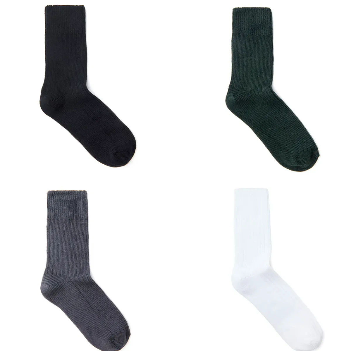 NPS Solovair Cotton Thick Solid Socks- Socks