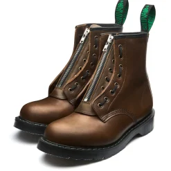 NPS Solovair Gaucho Crazy Horse 8 Eye Derby Boot & Zip Guard- Bundles|Logger Boots