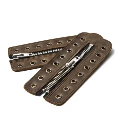NPS Solovair Gaucho Crazy Horse 8 Eye Derby Boot & Zip Guard- Bundles|Logger Boots