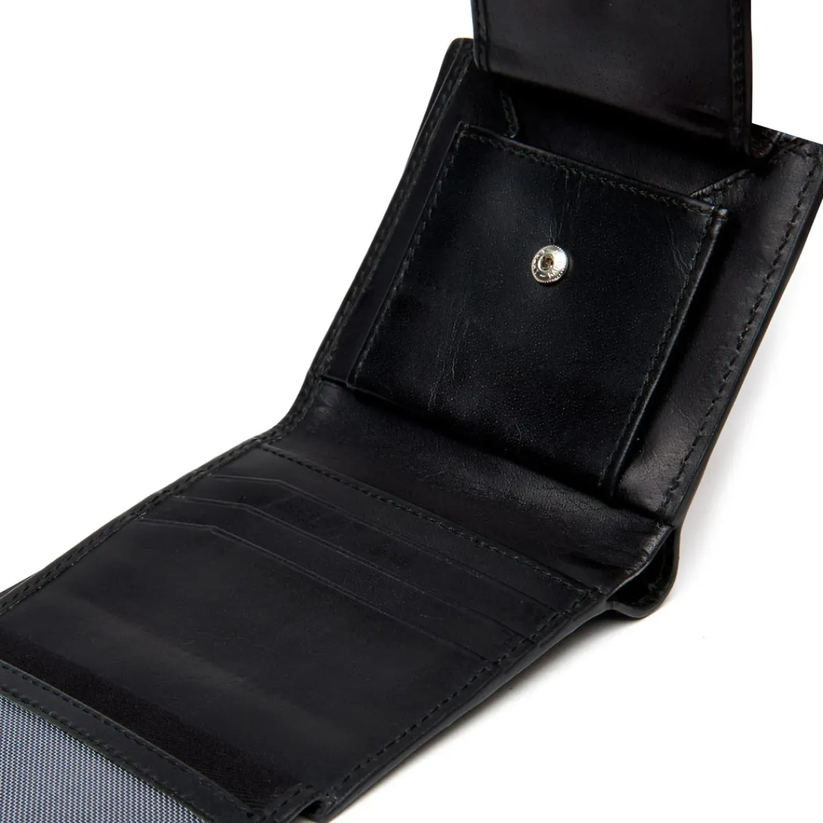 NPS Solovair Leather Bi Fold Wallet- Wallets|Leather Goods