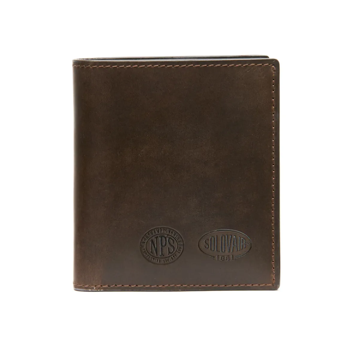 NPS Solovair Leather Bi Fold Wallet- Wallets|Leather Goods