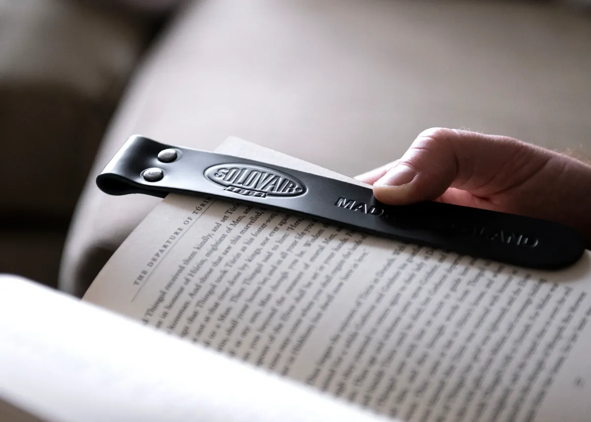 NPS Solovair Leather Bookmark- Leather Goods